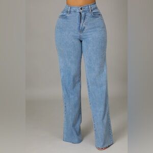 Blue Jeans - Straight leg/Flare (Sells in my boutique)